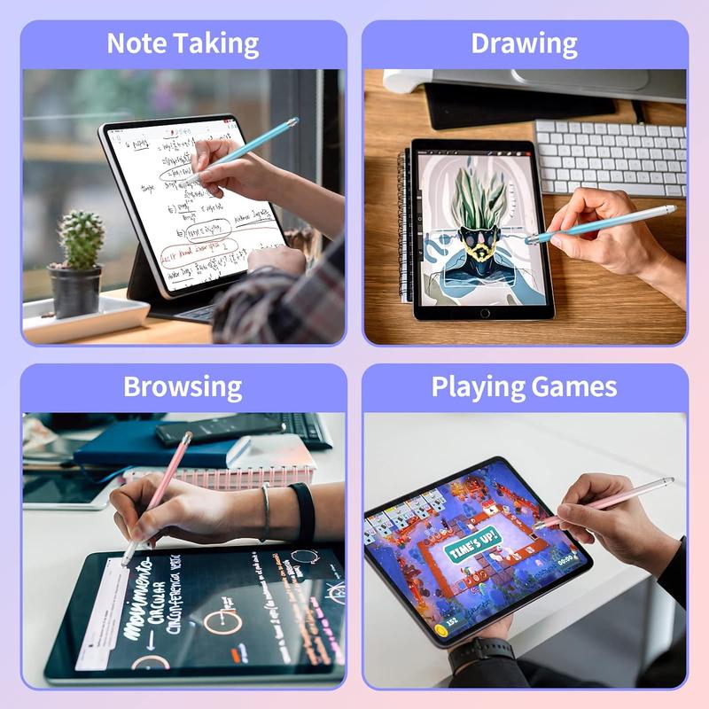 Stylus Pen, 2 Counts Touch Screen Stylus Pen, Tablet & Computer Accessories Compatible with iPhone iPad Tablet Android Microsoft Surface