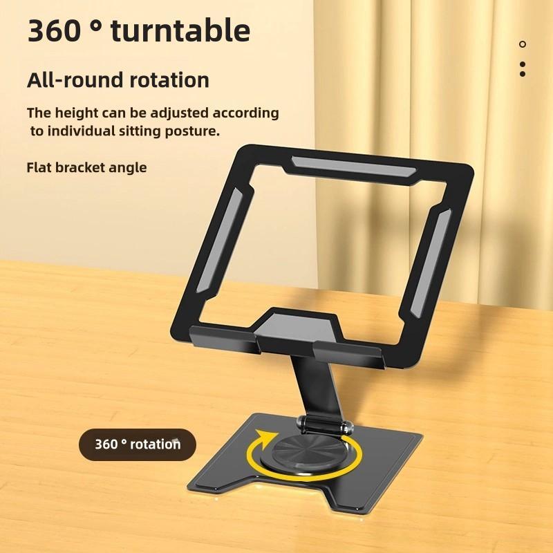 Adjustable Tablet Stand, 360 Degree Rotatable Tablet Holder, Portable Anti-slip Tablet Stand for Home Office, Tablet Accessories for iPad