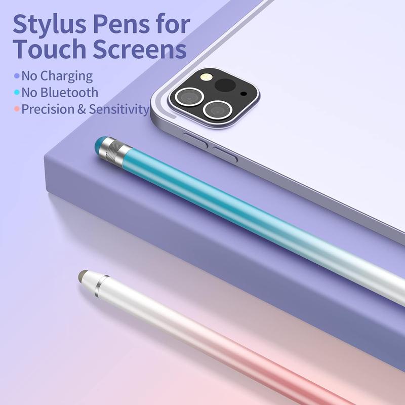 Stylus Pen, 2 Counts Touch Screen Stylus Pen, Tablet & Computer Accessories Compatible with iPhone iPad Tablet Android Microsoft Surface