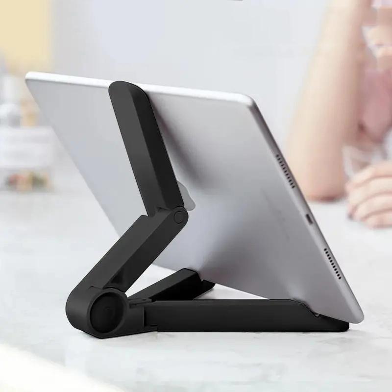 Portable Foldable Tablet Stand, Adjustable Tablet Holder, Multifunctional Tablet Stand for iPad iPhone & Other Android Phones