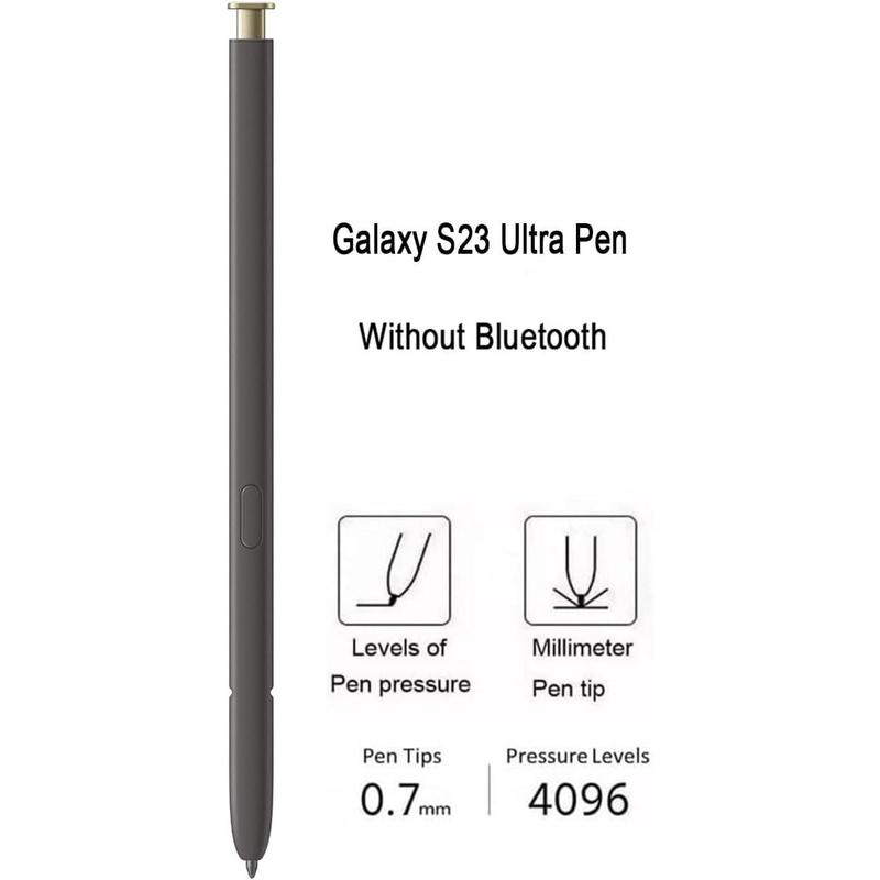 Galaxy S24 Ultra S Pen Replacement for  Galaxy S24 Ultra 5G Touch Stylus Pen, 4096 Levels of  Sensitivity S24 S Pen (Without-) Replacement + Tips Nibs (Yellow)