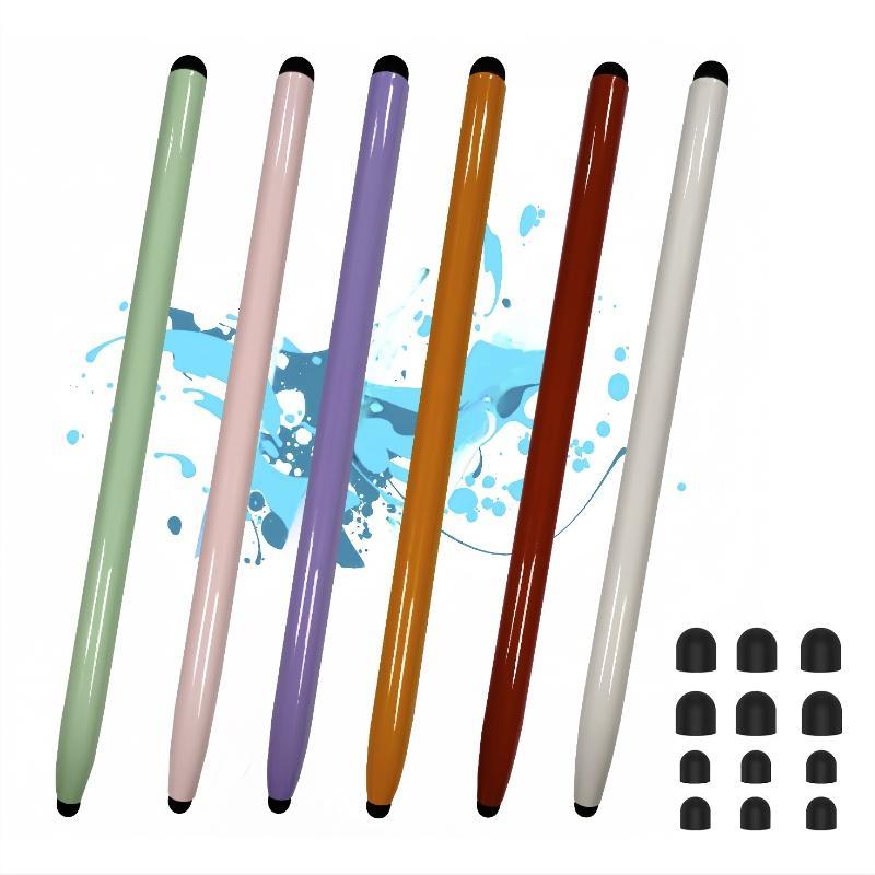 2 in 1 Stylus Pen, 1 Set Universal Stylus Pen for iPad iPhone Android Phone Samsung Galaxy Tablets Laptops Chromebook, Touch Screen Stylus Pen