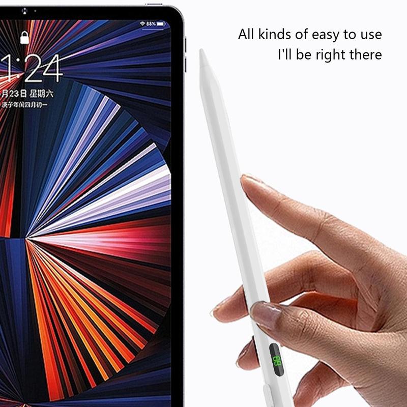 Digital Stylish Pens Pencil Rechargeable For apple pencil, Universal Stylus Pen For Android iphone Windows Touch Screen Active Stylus capacitive stylus pen for touchscreen For IPad Pencil Active Touch Pen Tablet Drawing Writing Accessories Computer