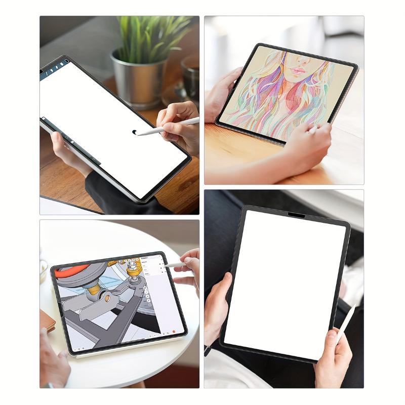 2pcs Premium Paperlike Screen Protectors - iPad Screen Guards with Bubble-Free Installation and High Definition Clarity - Suitable for iPad Users