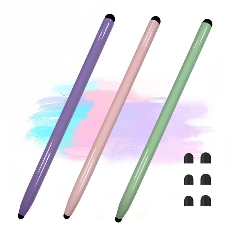 2 in 1 Stylus Pen, 1 Set Universal Stylus Pen for iPad iPhone Android Phone Samsung Galaxy Tablets Laptops Chromebook, Touch Screen Stylus Pen