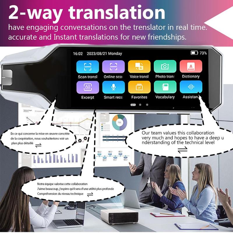 Multifunctional Translation Pen with Wifi ,1 Box Multilingual Translation Pen, Smart Translation Pen for Translation, Writing, Drawing, Reading