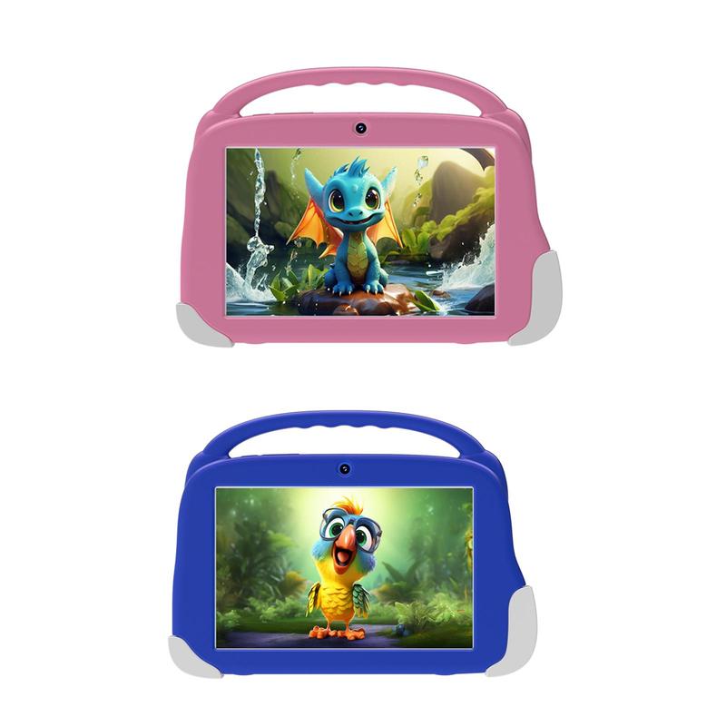 8 Inch Android 12.0 Tablet, Parental Control Software Tablet, Rechargeable Portable Tablet with Camera, Educational Tablet for Boys Girls Gift