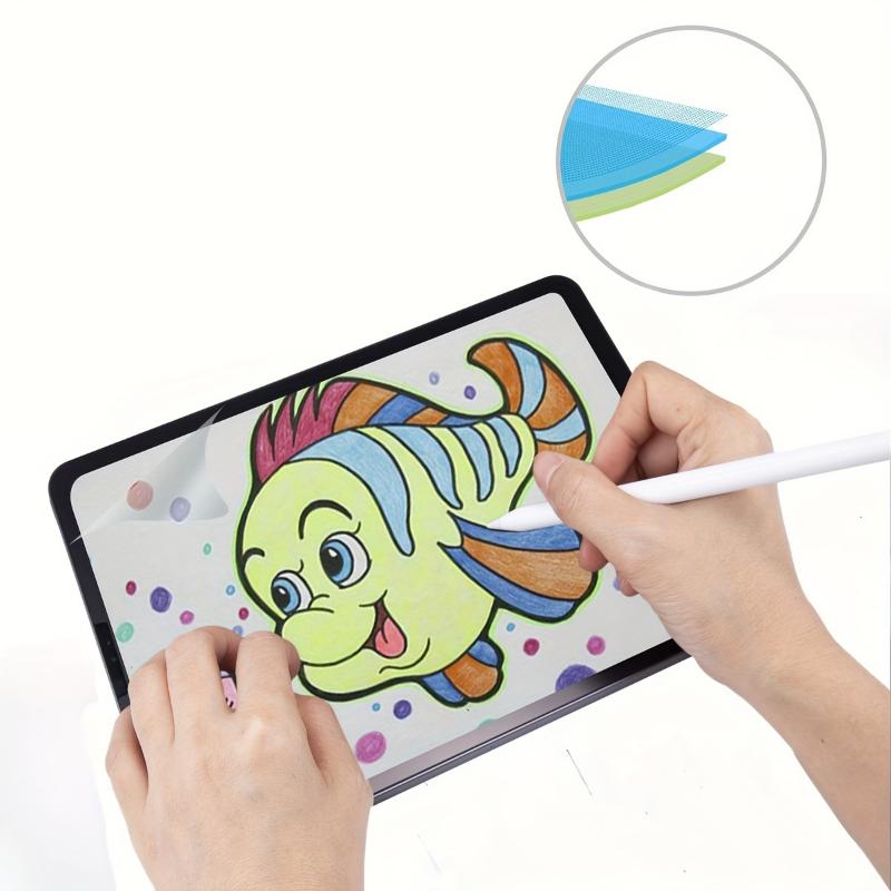 2pcs Premium Paperlike Screen Protectors - iPad Screen Guards with Bubble-Free Installation and High Definition Clarity - Suitable for iPad Users