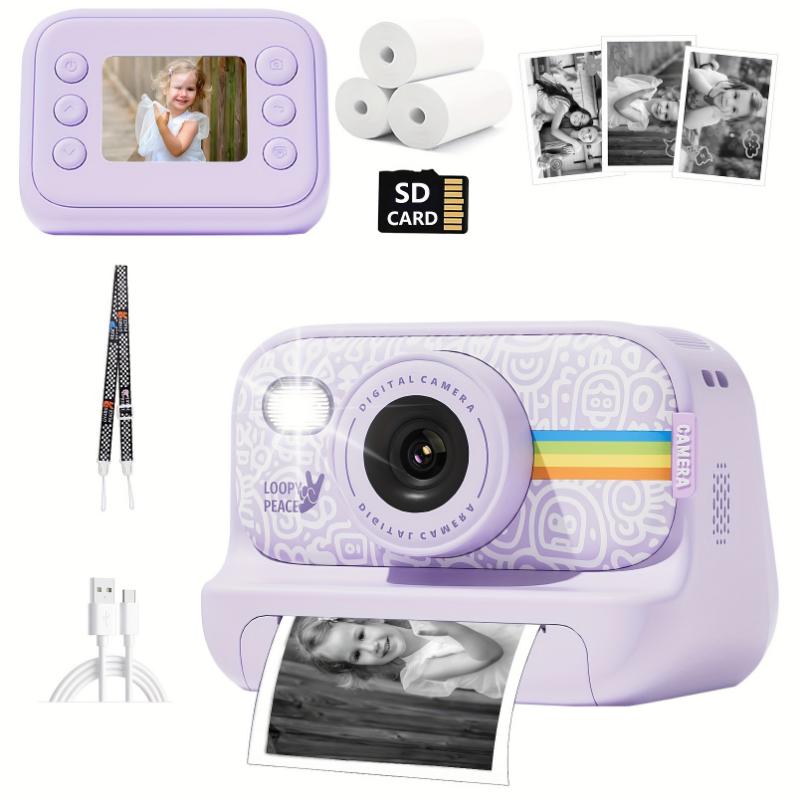 Youngsters' Instant Print Camera with 2.0