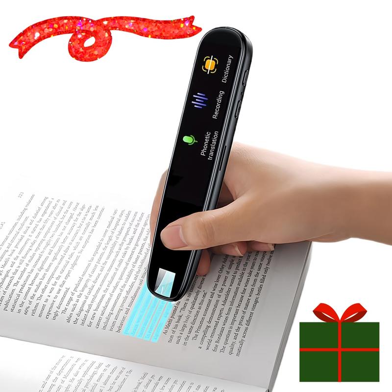  Electronics Translation Pen (1 Box), School Supplies, Electronics Portable Smart Pen, Scan Translator, Digital Translation Pen Electronics, Support 2-way Translation (requires Wifi Connection), Electronics Education Devices，Christmas Gifts