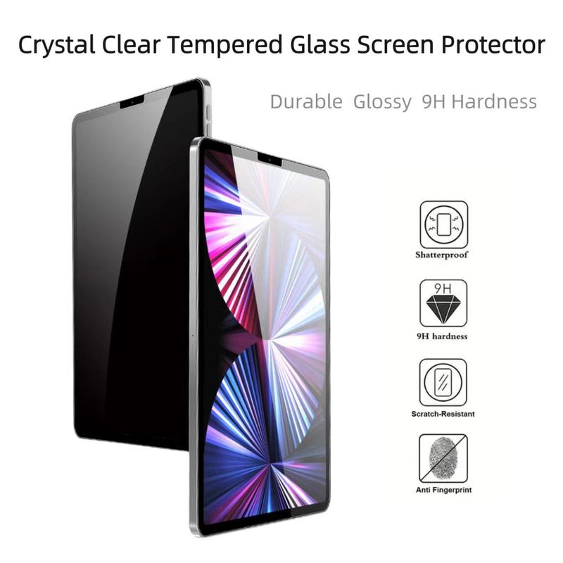 Tempered Glass Screen Protector, Clear Screen Protector, 1 Count Durable Screen Protector for iPad Air 4 5, iPad 10th,iPad Pro 11 Inch,12.9 Inch All Models Tablet