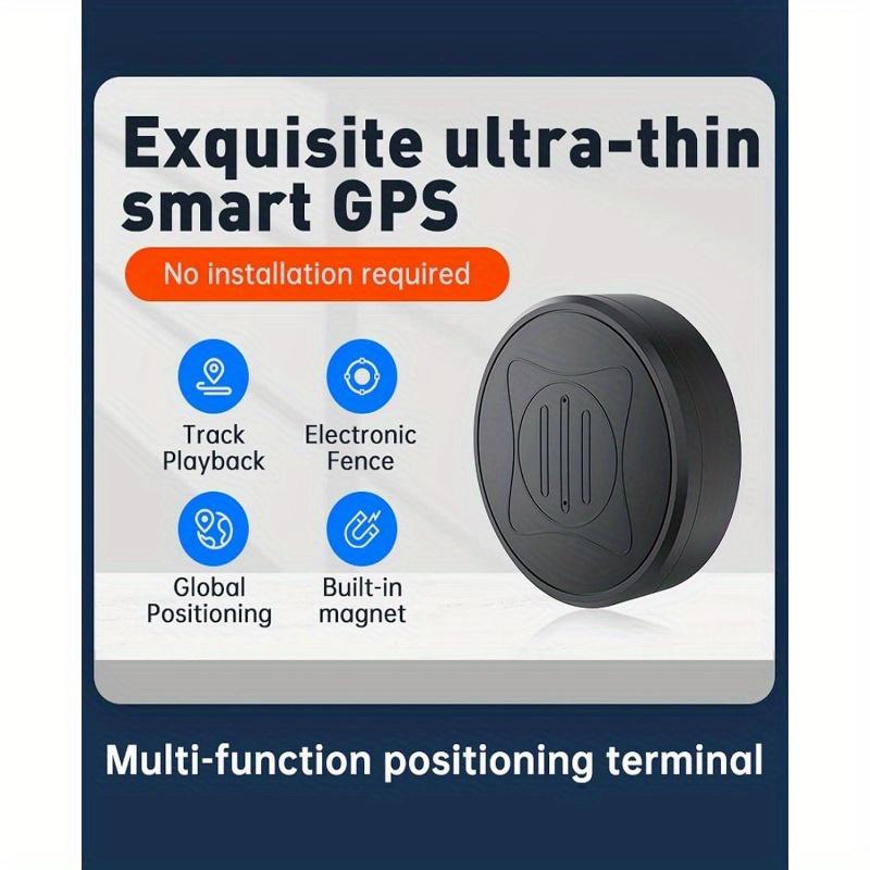 No Subscription, Mini GPS Tracker for Vehicles - Portable Real-Time Magnetic Hidden Car GPS Tracking Device, Full Global Coverage Location Tracker