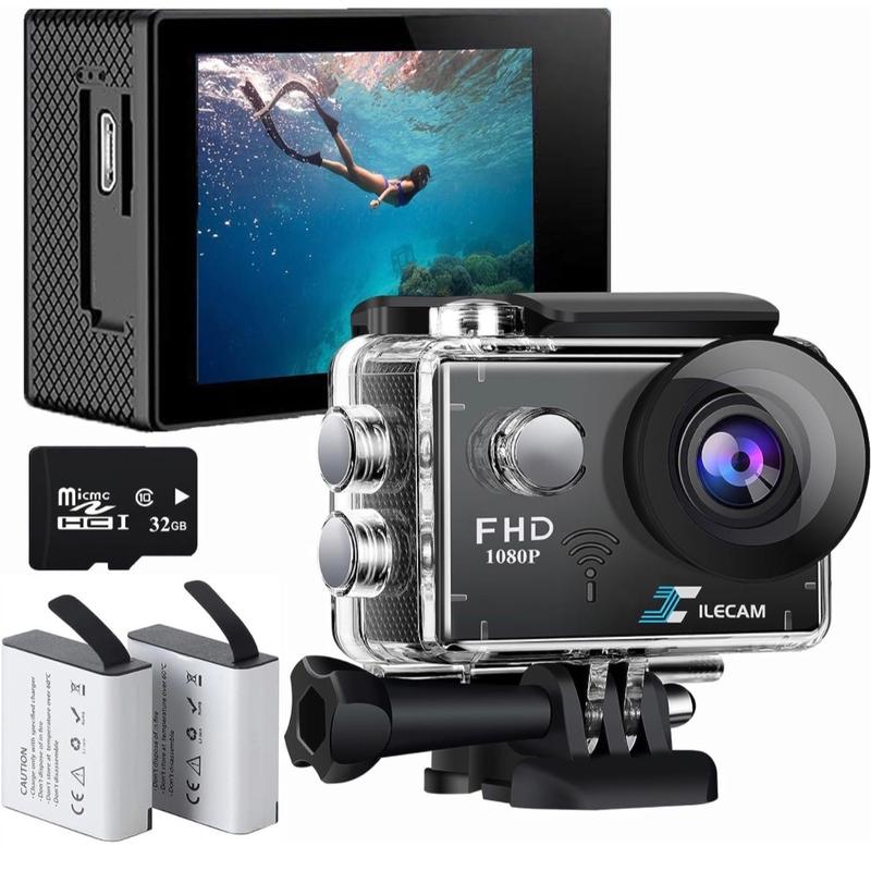 4K 60fps pro action camera water proof stunt to use on the go 4K 4K 1080p