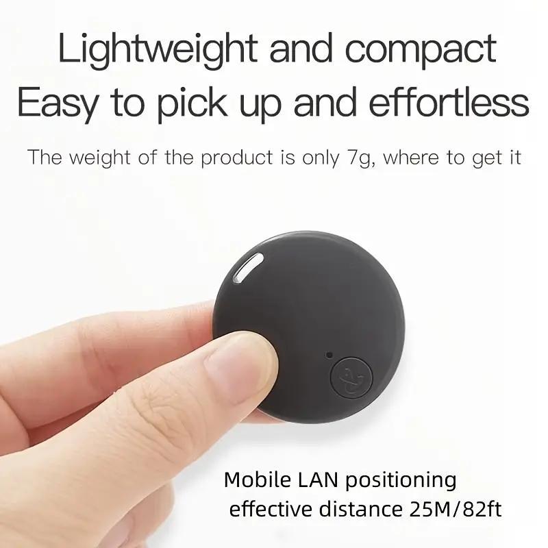 Smart GPS Tracker, 1 Count Multifunctional Tracker with Keychain for Pet, Cat, Dog, Wallet, Mobile Phone and Key, Locate and Track Belonging with Accuracy and Ease, Gym Accessories