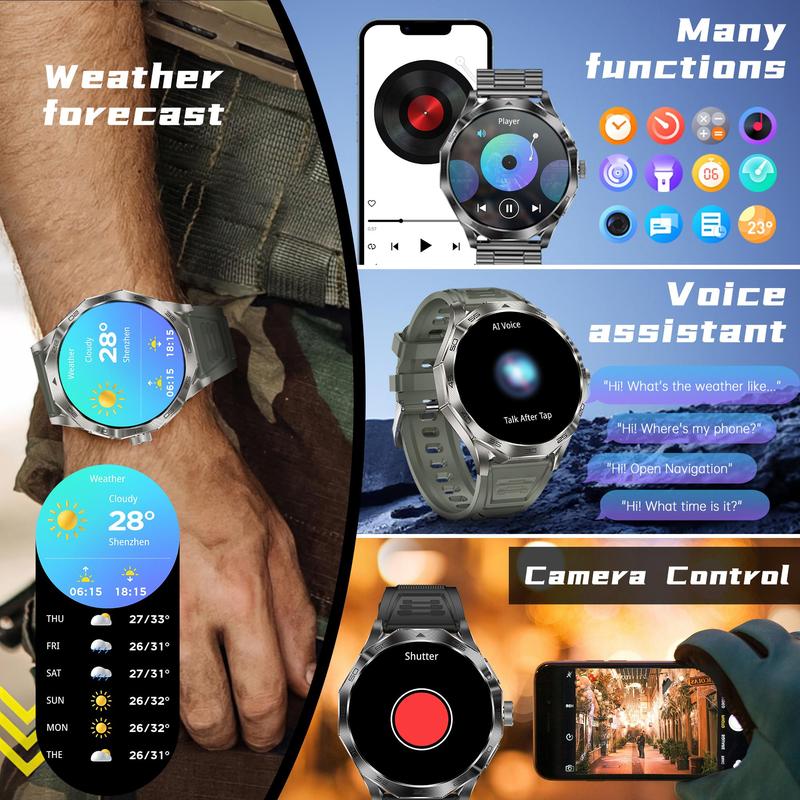 Smart Watch for Men, 1.85