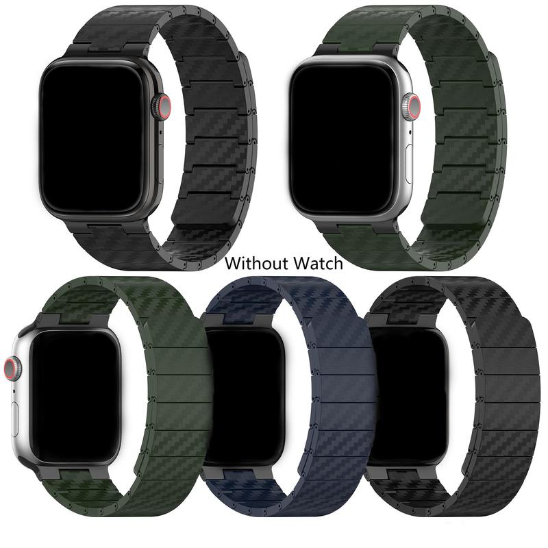 Solid Color Smart Watch Band, 1 Count Stylish Replacement Watchband, Wearable Accessories Compatible with iWatch 38mm 40mm 41mm 42mm 44mm 45mm 49mm