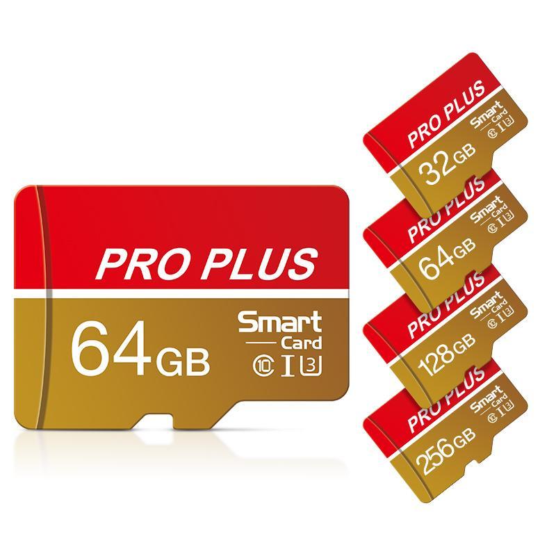 Micro TF SD Card, 16GB 32GB 64GB 128GB U3 Class 10 Memory Card, 1 Count Flash TF Cards with SD Adapter，Accessories for Smartphone, Camera, Laptop, Tablet