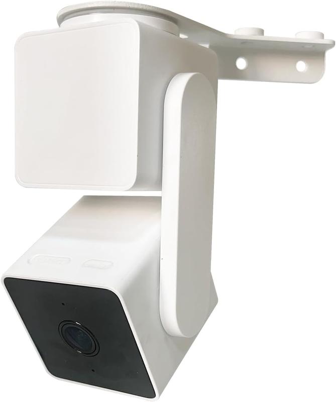 Wyze Cam Pan V3 Mount, Wyze Cam Pan 270+ Degrees Outside Inside Corner Wall Mount Bracket, Suitable for Wyze Pan CamV2 V3 Effectively Reduce Camera Blind Spots (Wyze Camera is NOT Included)