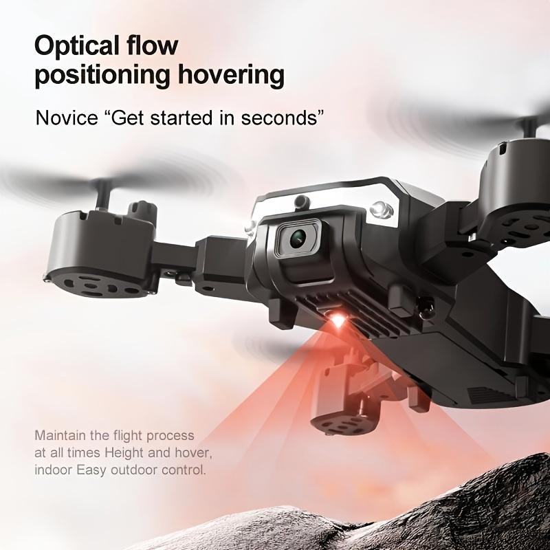 S6 Foldable Quadcopter Mini Drone, Dual Camera-Adult Remote Control Helicopter Toy, Automatic Hover and Intelligent Obstacle Avoidance System, Designed for Beginners, as Christmas Thanksgiving Halloween Gift