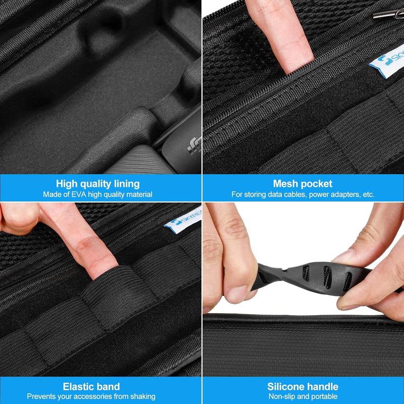 Portable PU Storage Protective Bag for DJI Pocket 3 Creator Combo Accessories