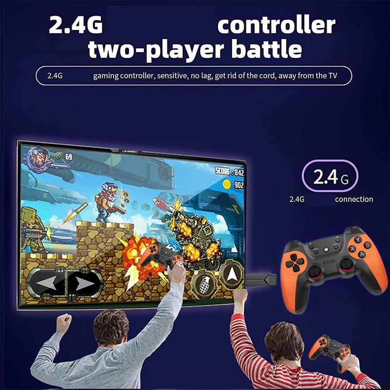 M16  30000+ retro Game Stick, retro game console, Revisit Classic Games Stick, retro play Plug and Play Video Games Stick, Multiple emulators, 4K HDMI Output, Premium Competitive Dual Controllers