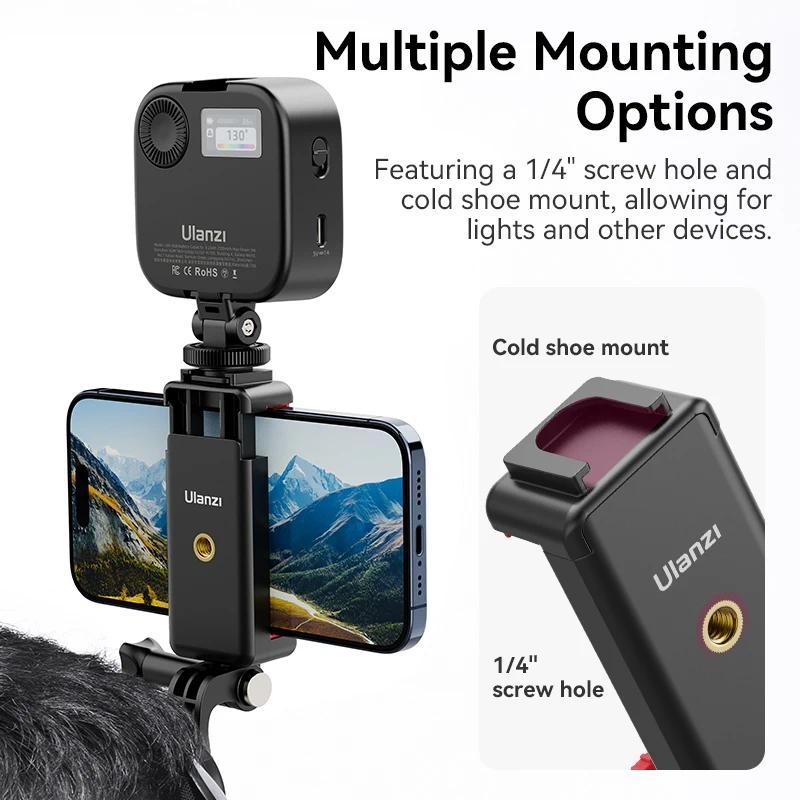 Ulanzi CM027 Chest Head Strap Mount Belt Phone For Smartphone Gopro insta360 x3 dji osmo Pocket 3 Action Camera Accessories Outdoor Video