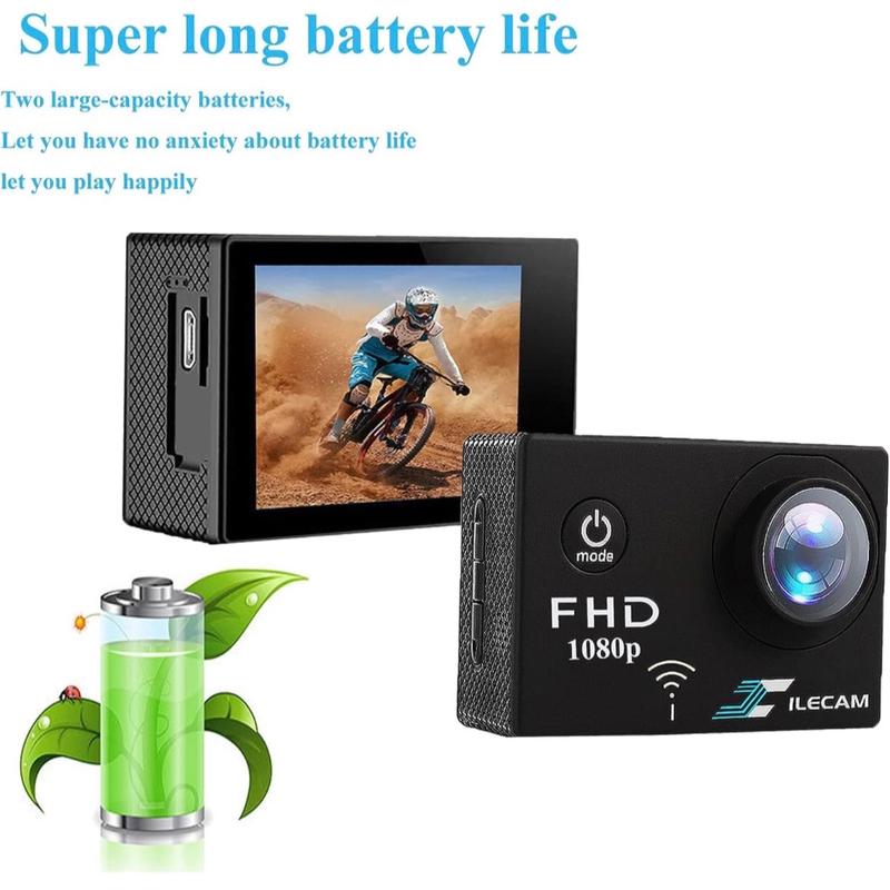 4K 60fps pro action camera water proof stunt to use on the go 4K 4K 1080p