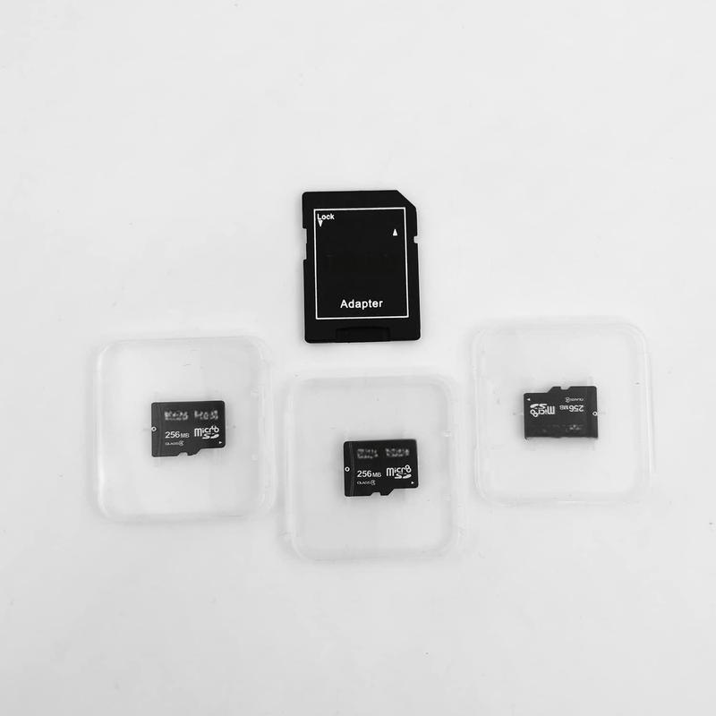 Micro SD Card 256MB 3-pack Small capacity Only suitable for small files, not suitable for cameras, mobile phones (non-GB, 1024MB=1GB) Accessories