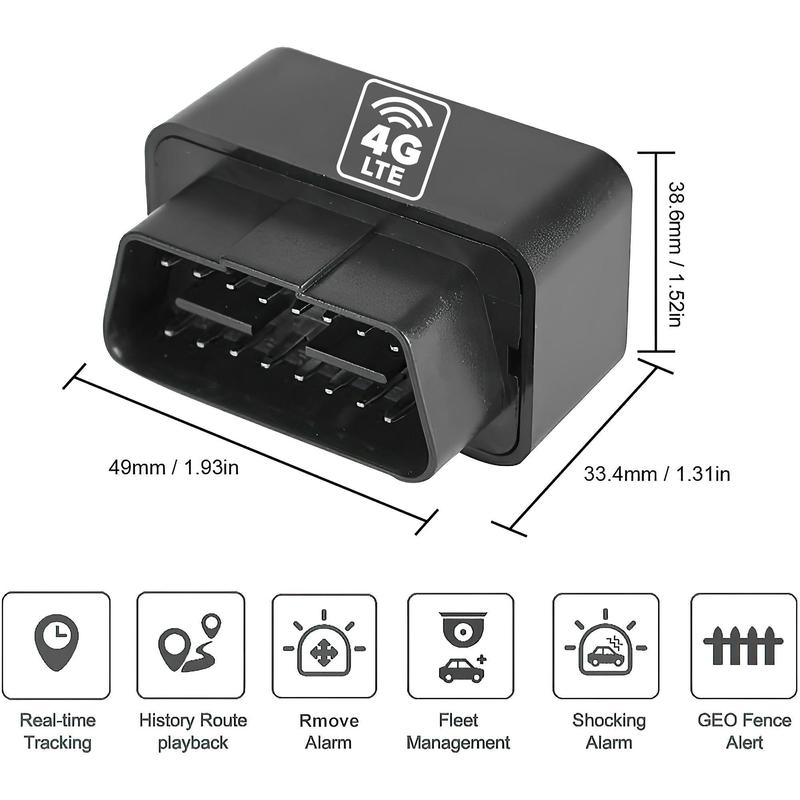 Supermini SubCompact Vehicle Safety GPS Tracker + GPS card SIM