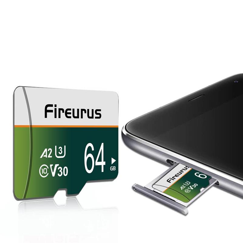 Micro TF Mini SD Card, U3 V30 Memory Card, Multi-Application Flash Card for Phone, Camera, MP3 & MP4, Camera Accessories