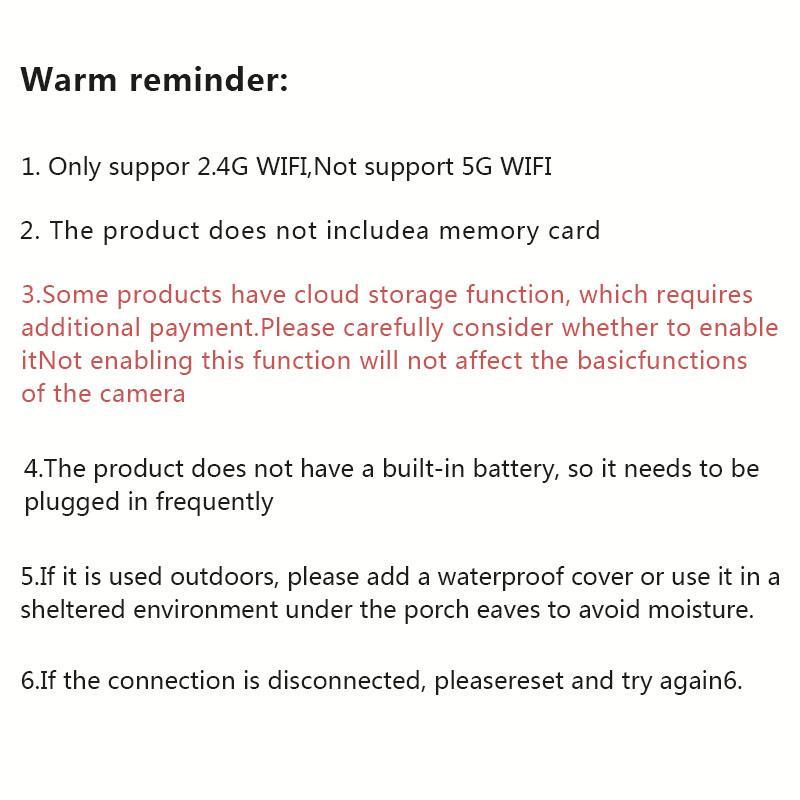 E27 2.4GHz WiFi Smart Home Monitoring Camera, 1080P Smart Home Security Camera with Two-way Conversation, Motion-Tracking, Baby Pet Monitoring Camera