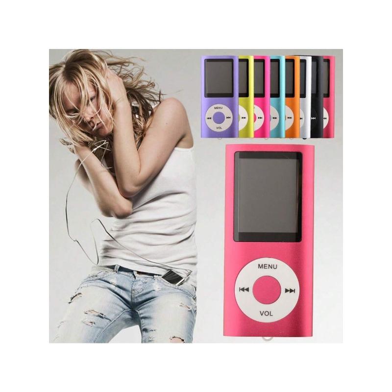 1.8-inch Mp3 Player Music Playing with Fm Radio Video Ebook Player Rechargeable Battery for Christmas Gifts for Kids, Men and Women