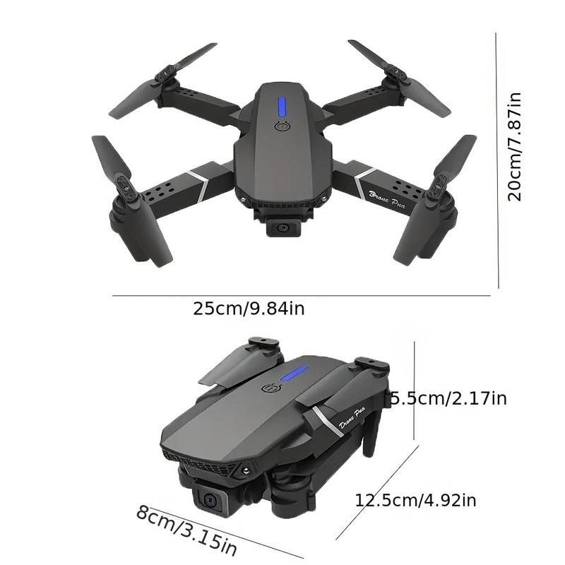 2024 E88Pro RC Drone 4K Professinal With 1080P Wide Angle HD Camera Foldable Helicopter WIFI FPV Height Hold Gift Toy Folding