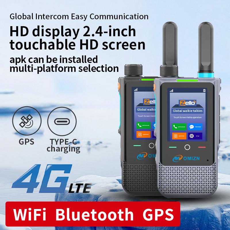 Global walkietalkie A5 5000mile intercom shockproof and durable  handheldradiostwo way  long range communication  radio