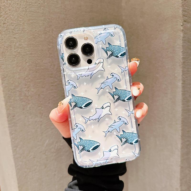 Creative Pattern Phone Case, Anti-drop Cellphone Protective Case, Shockproof Mobile Phone Cover for iPhone 15 Pro Max 14 13 12 11 X