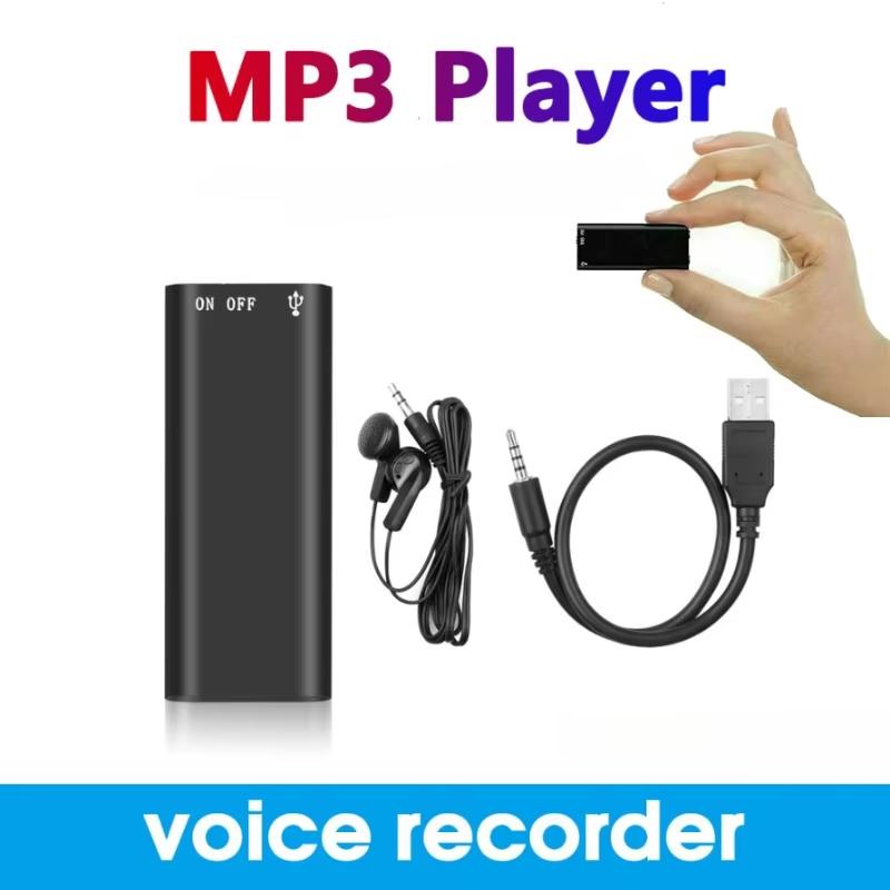 SK892 32GB 16GB 8GB 3-in-1 Mp3 Player Professional Voice Digital Audio Mini Voice Recorder 192Kbps Recording WAV