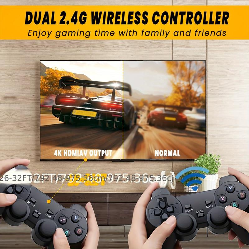 Retro Game Console Stick with 20000 Games, 9 Emulators, HD Output, Wireless Controllers  Nostalgia game retro play Christmas gifts nostalgia childhood emulator consoleplug