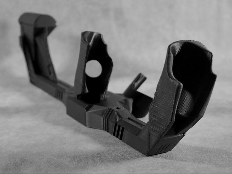 CgripVR virtual reality gunstock for Quest 2 and Quest 3