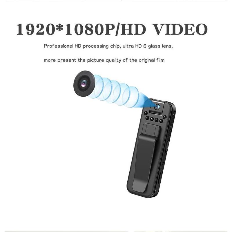 With Wifi Mini Camera Night Vision Portable Small Digital Video Recorder Police BodyCam Miniature Camcorder 1080P