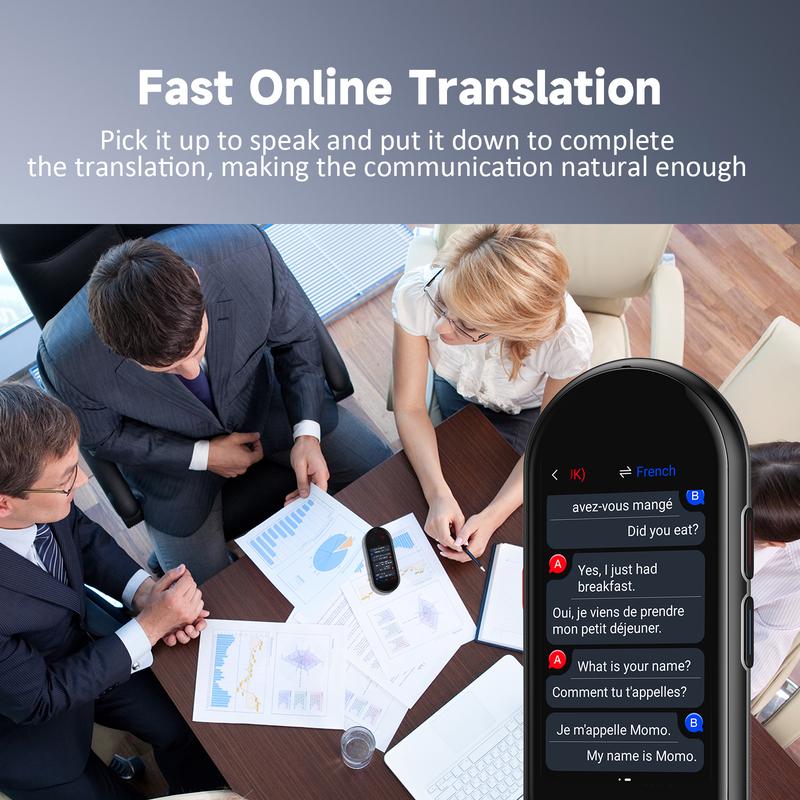 Vormor Language Translator Device, Portable Translator with 138 Languages & 3.1