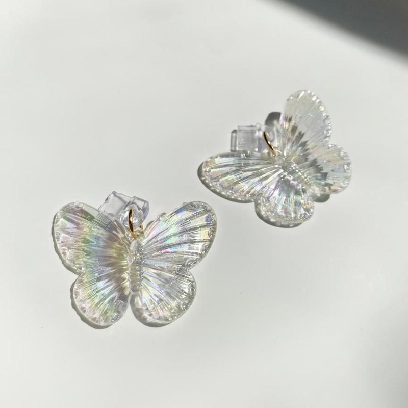 Cute Butterfly Design Phone Dust Plug, Clear Phone Charging Port Dust Plug, Phone Accessories for iPhone & Type-C Interface