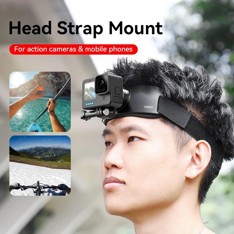 Ulanzi CM027 Chest Head Strap Mount Belt Phone For Smartphone Gopro insta360 x3 dji osmo Pocket 3 Action Camera Accessories Outdoor Video