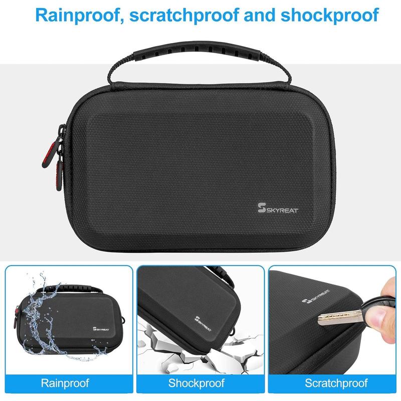 Portable PU Storage Protective Bag for DJI Pocket 3 Creator Combo Accessories