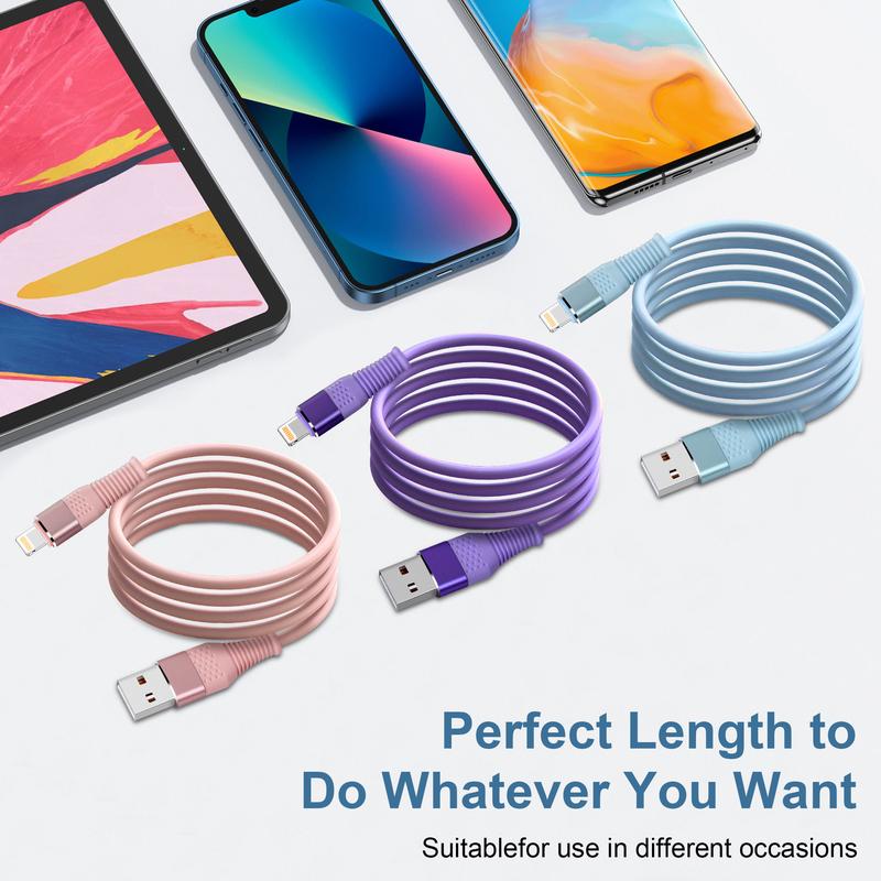 10FT Charging Cable For iPhone USB-A TO Lightning Charging Cable  Compatible with iPhone 14 13 12ProMax 12Mini 11 Pro XS Max  XR X 8 7 6Plus Phones