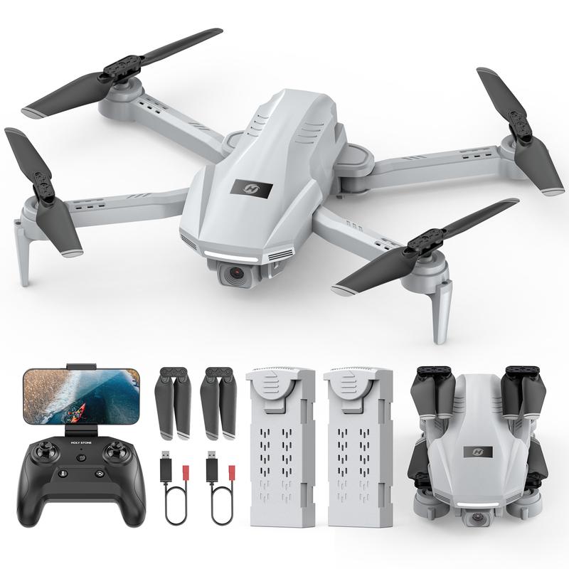 Holy Stone HS130 Drone No Application Required 1080P Camera 2 Chargeable Batteries 22 Minutes Flight Time Folding Indoor High-Speed Rotary Mode