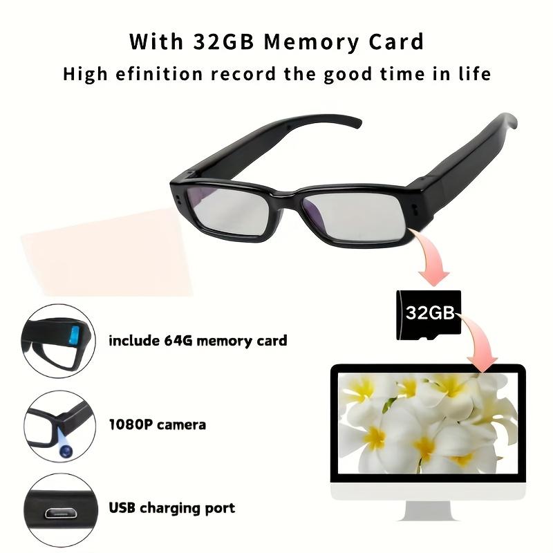 Smart Glasses Camera 1080P Sunglasses Digital Video Recorder Camcorder Eye Protection DV Sports Action Camera Outdoor Sport Eyeglasses