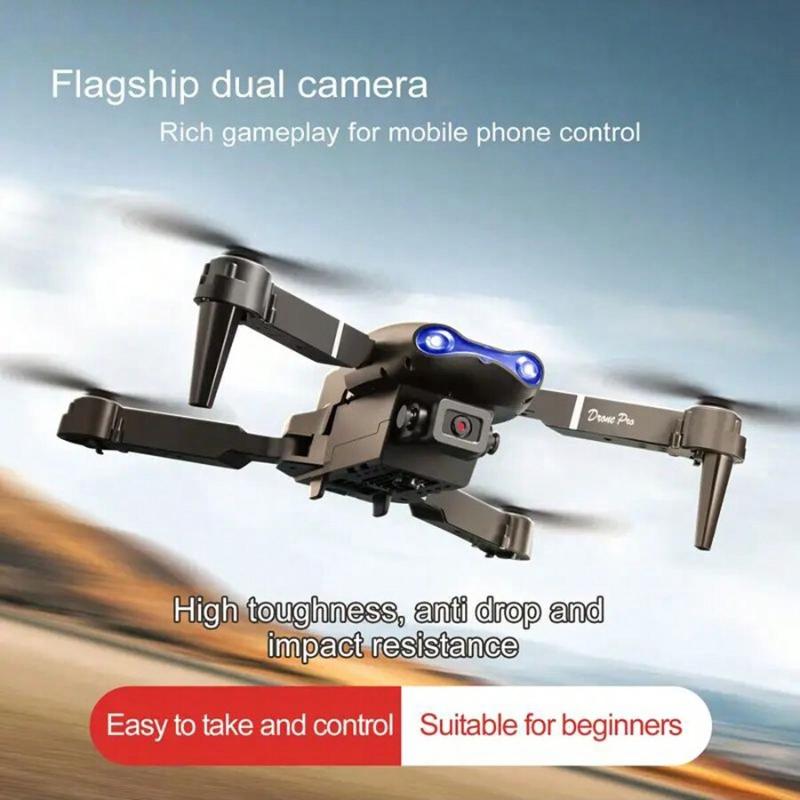 HUHU New E99 K3 Professional RC Drone With Dual Cameras, Dual Batteries, Dual Folding RC Quadcopter Height Control Toy, Holiday Gift, Cheap Indoor And Outdoor Drone