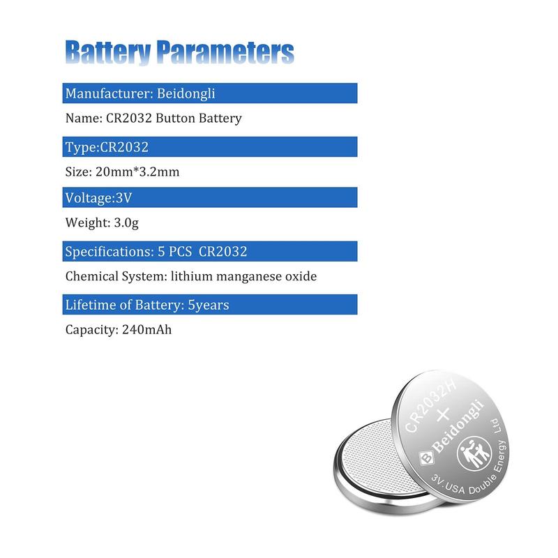 CR2032 3V Lithium button cells CR 2032 batteries 10 pieces (cr2032-10) towel dryer