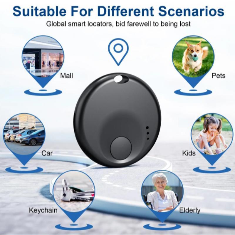 Smart GPS Tracker, Mini GPS Tracker, Anti-loss Reminder Device, GPS Tracker for Car Key, Pet, Tracking Accessories, Tracking Tool, Birthday Gifts