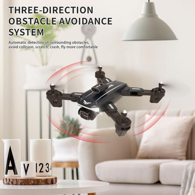 D89 RC Drone with HD Dual Camera Foldable FPV WiFi Quadcopter + 3 Batteries Accessories Automatic Accessories Automatic Button Selfie